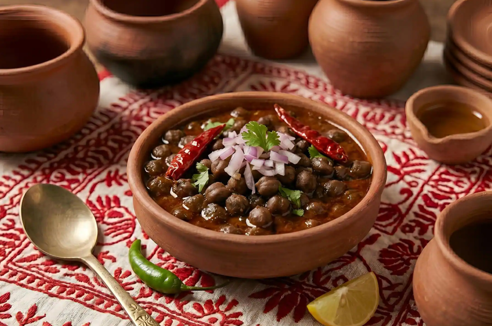 Ghugni | Kala Chana Ghugni (bihari Chole)