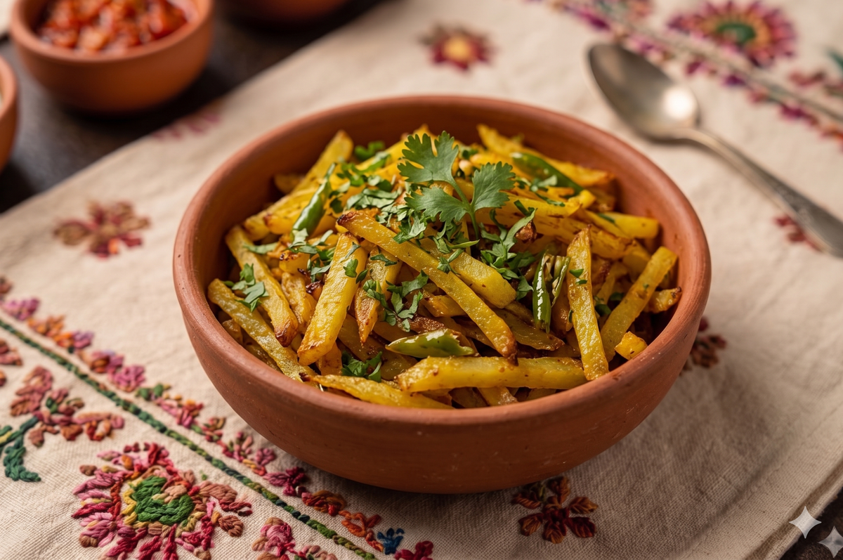 Aloo Bhujia (dry Sabji)