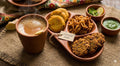 Kadak Ginger Tea & Pakoda