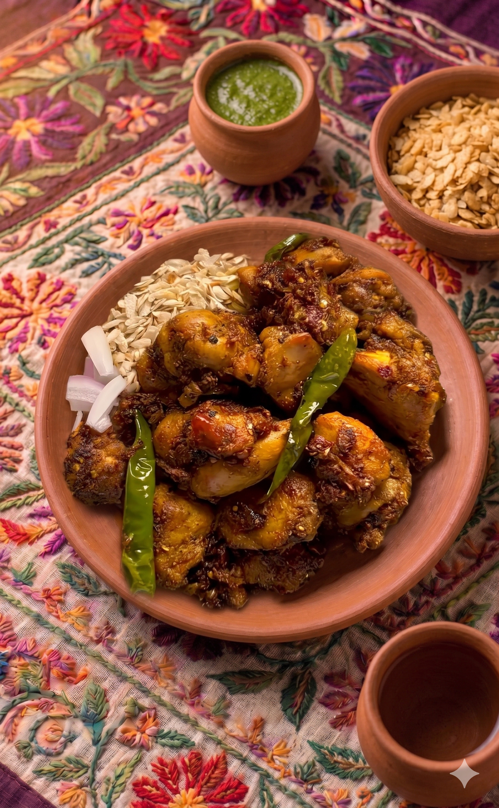 Bihari Chicken Fry | Chicken Taash