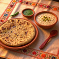 Dal Paratha With Kheer