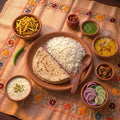 Pahuna Aloo Bhujia Thali