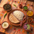 Pahuna Bhindi Bhujia Thali