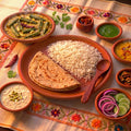 Pahuna Bhindi Masala Thali (sarso Gravy)
